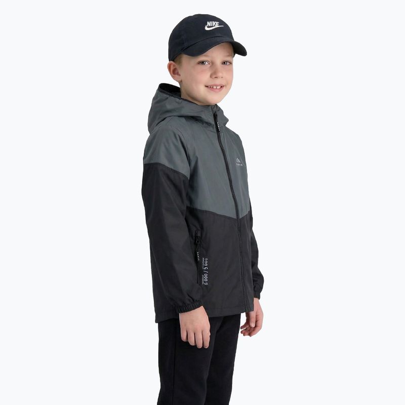 Giacca antipioggia da bambino KADVA Fory Jrb gray 3