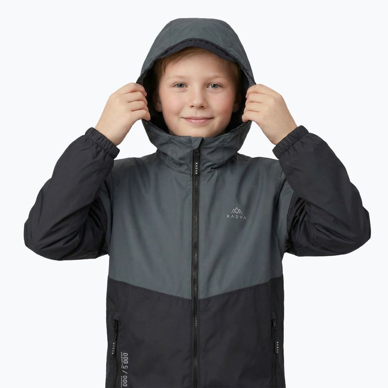 Giacca impermeabile per bambini KADVA Fory Jrb grigio 5