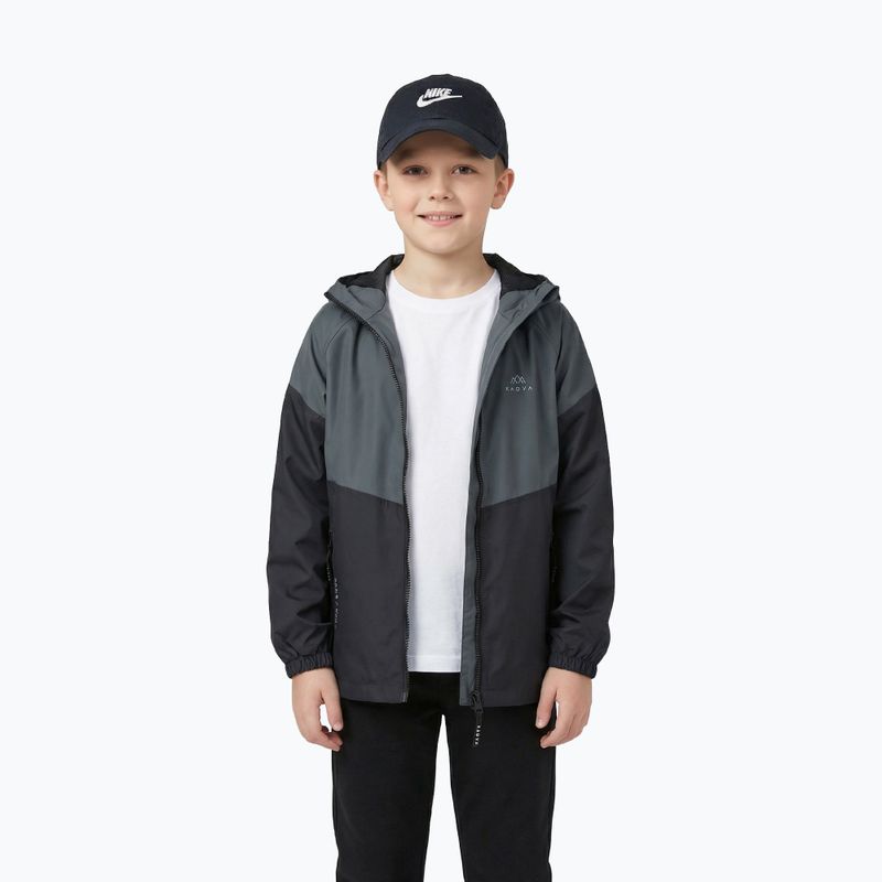 Giacca antipioggia da bambino KADVA Fory Jrb gray 6