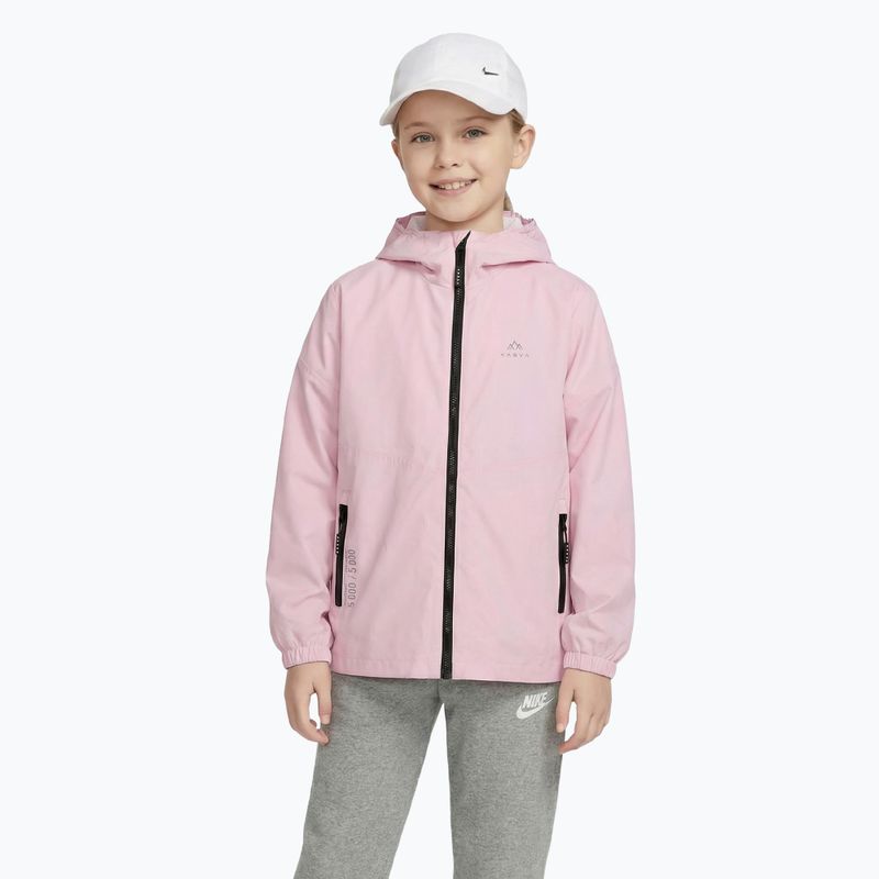 Giacca impermeabile per bambini KADVA Fory Jrb rosa