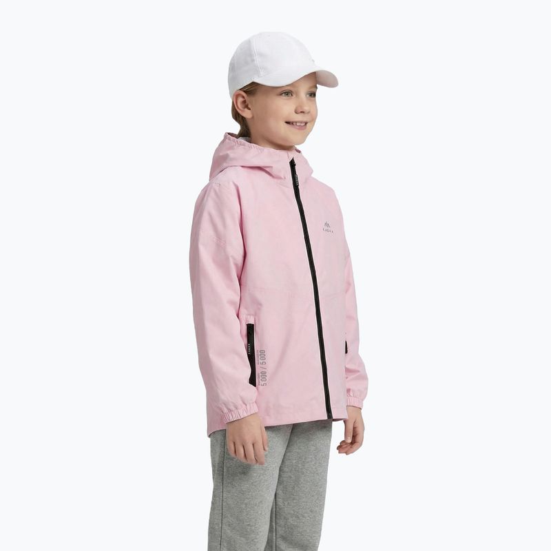Giacca impermeabile per bambini KADVA Fory Jrb rosa 3