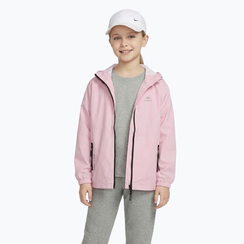 Giacca impermeabile per bambini KADVA Fory Jrb rosa 6