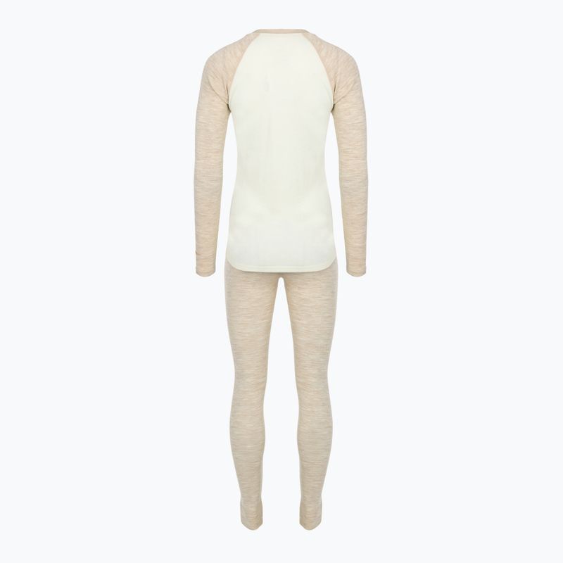 Set intimo termico WOOLCANO Merino SET0980 beige 10