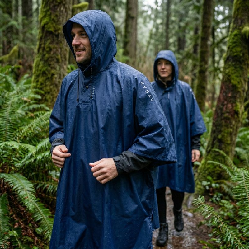 Mantella antipioggia KADVA AquaDefend membrane 5000 navy blue 5
