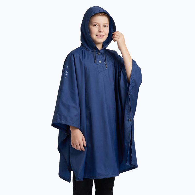 Cappotto impermeabile per bambini KADVA AquaDefend membrana 5000 blu navy