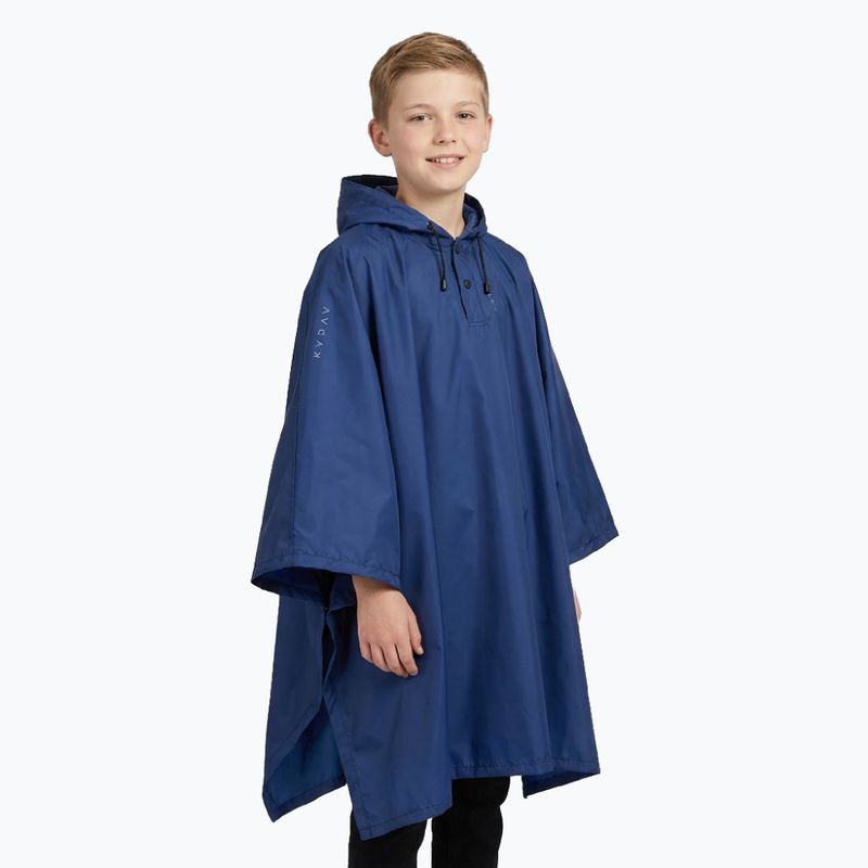 Mantella antipioggia per bambini KADVA AquaDefend membrane 5000 navy blue 2