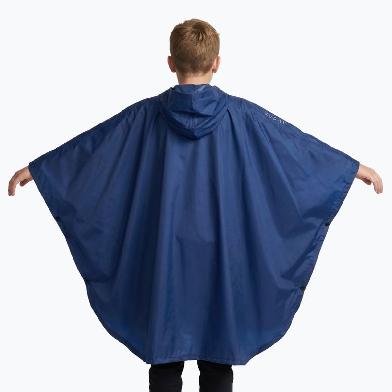 Cappotto impermeabile per bambini KADVA AquaDefend membrana 5000 blu navy 3