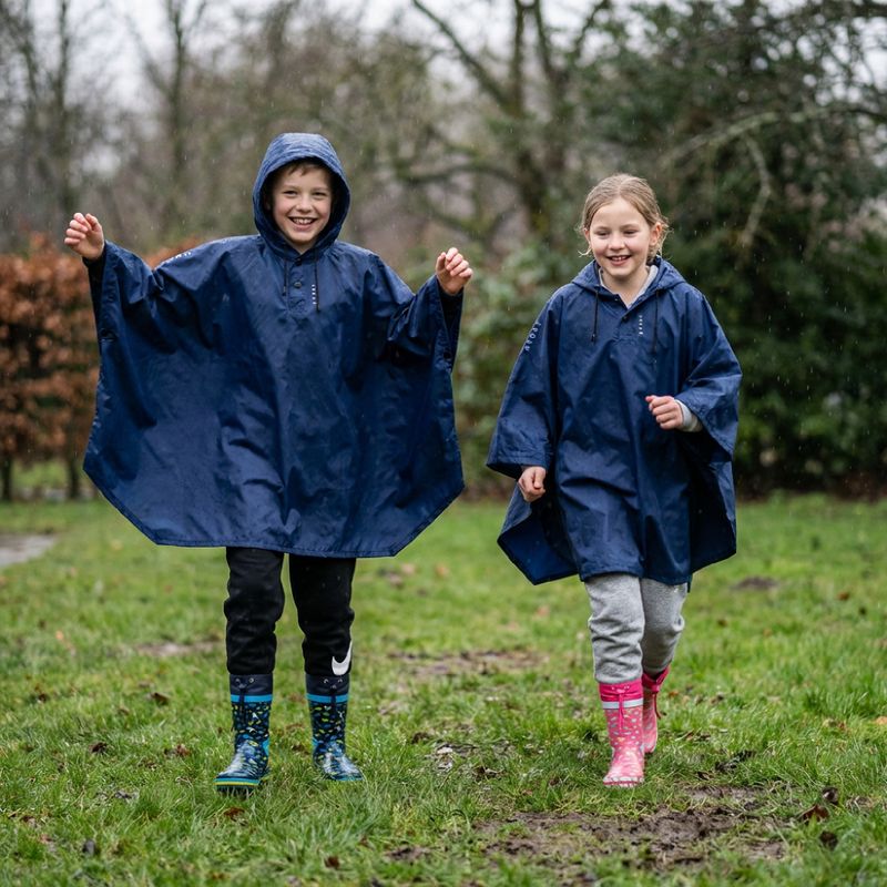 Cappotto impermeabile per bambini KADVA AquaDefend membrana 5000 blu navy 7