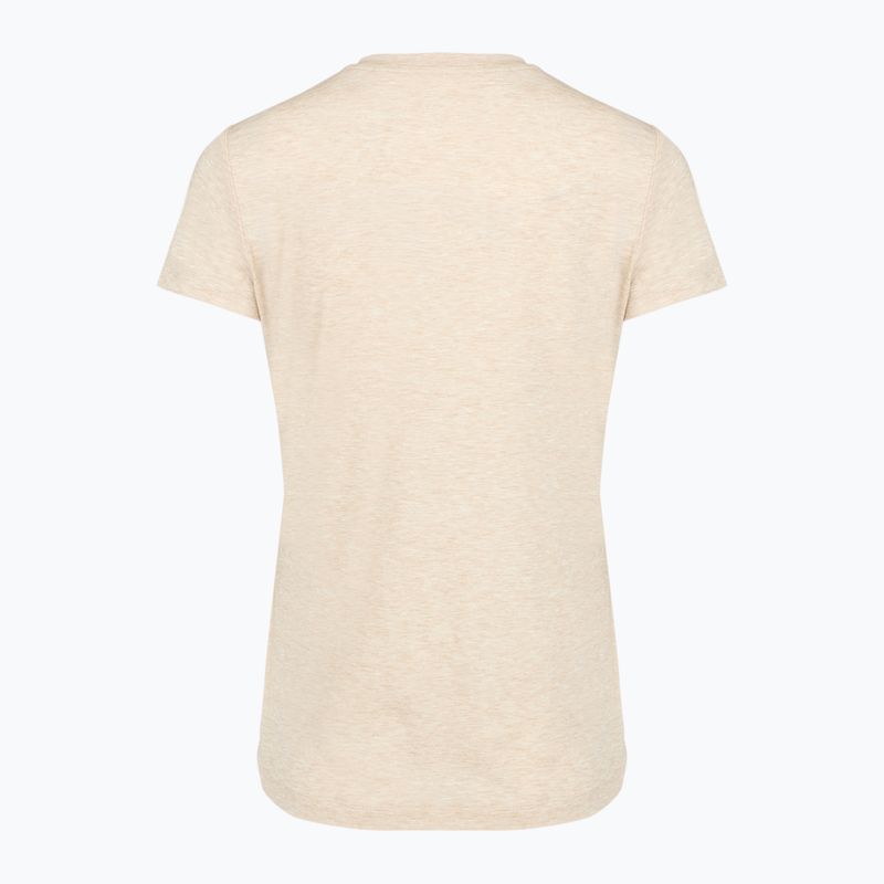 Maglietta da trekking da donna KADVA Merivra merino beige 2