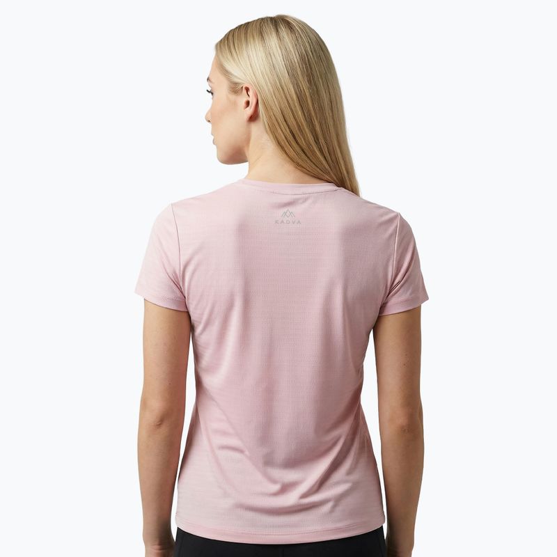 Maglietta da trekking da donna KADVA TrailCore breathable pink 2