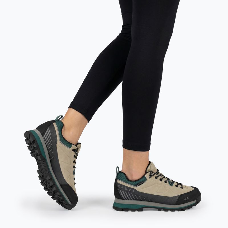 Scarpe da trekking da donna KADVA NEVRA WP low leather beige 2