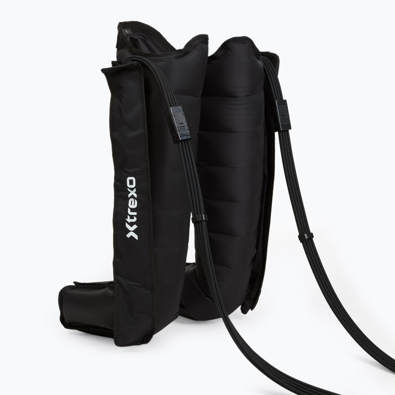Massaggiatore XTREXO gambali per massaggio compressivo AIRPRESSO 8 nero 4