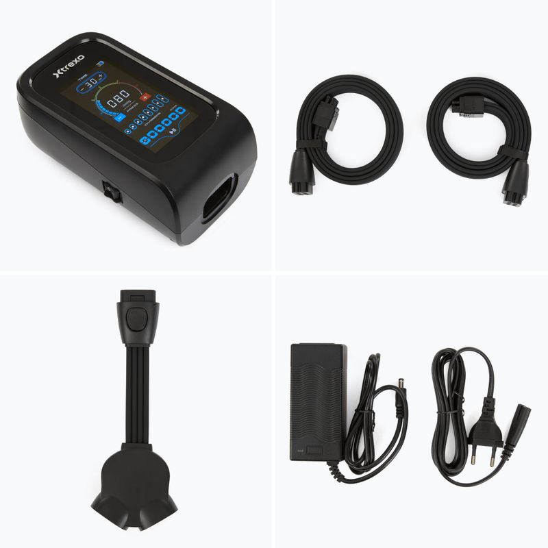 Massaggiatore XTREXO maniche per massaggio compressivo AIRPRESSO 8 nero 9