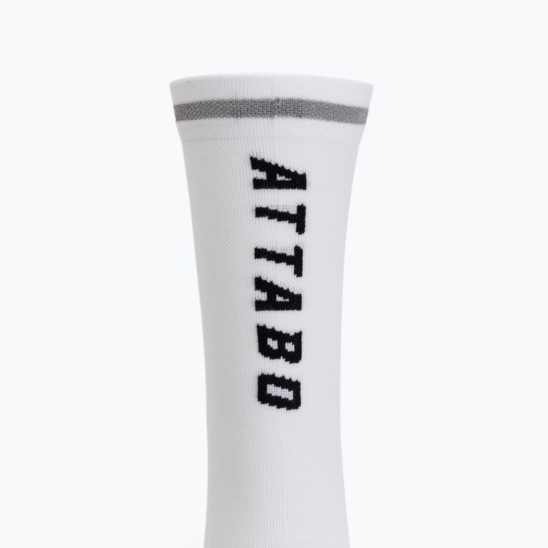 Socks da ciclismo ATTABO Maxis Visible Pro 3 paia bianco 5