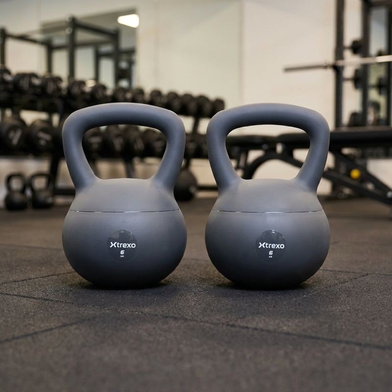 Kettlebell morbido XTREXO 4 kg grey 5