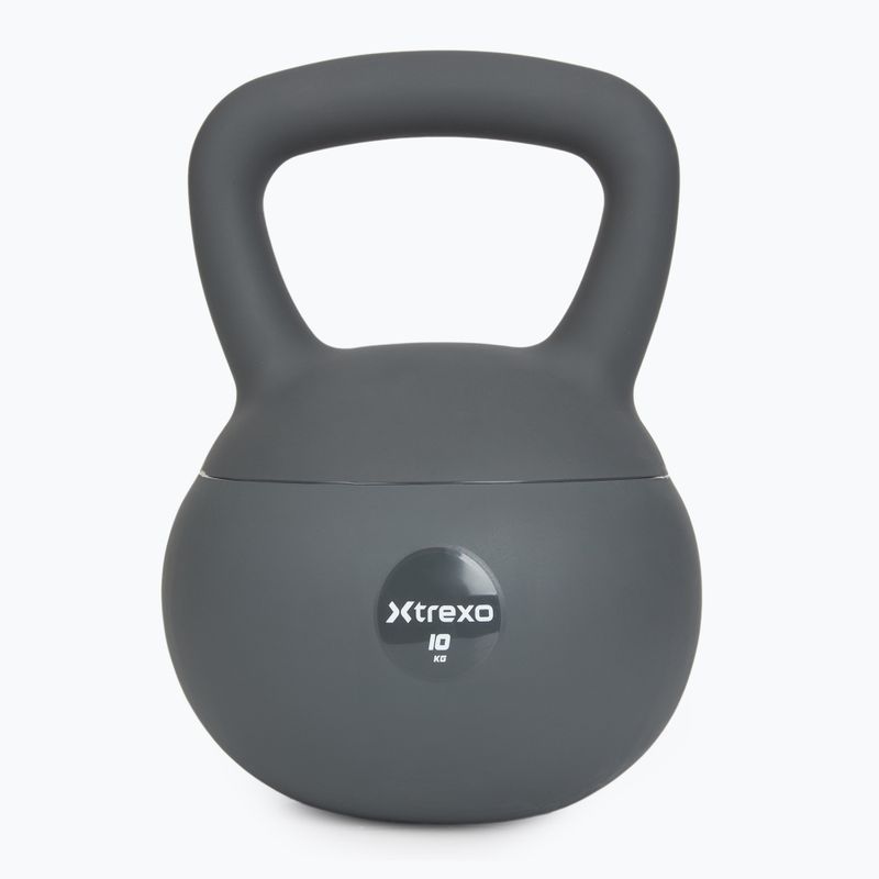 Kettlebell SOFT XTREXO 10 kg grigio 7