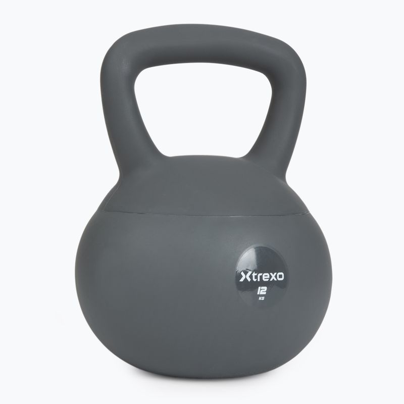 Kettlebell SOFT XTREXO 12 kg grigio 7