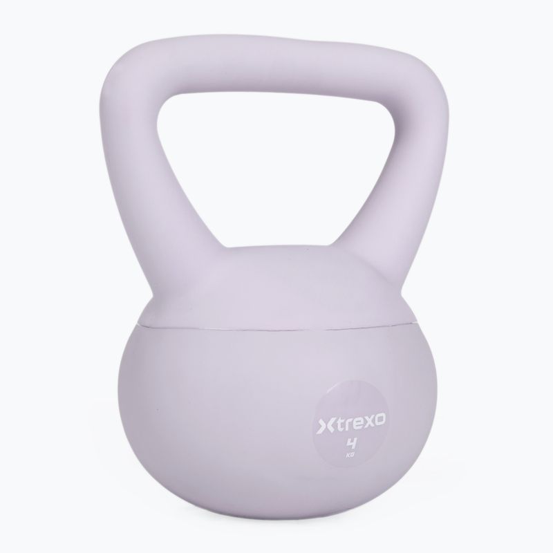 Kettlebell SOFT XTREXO 4 kg viola 7