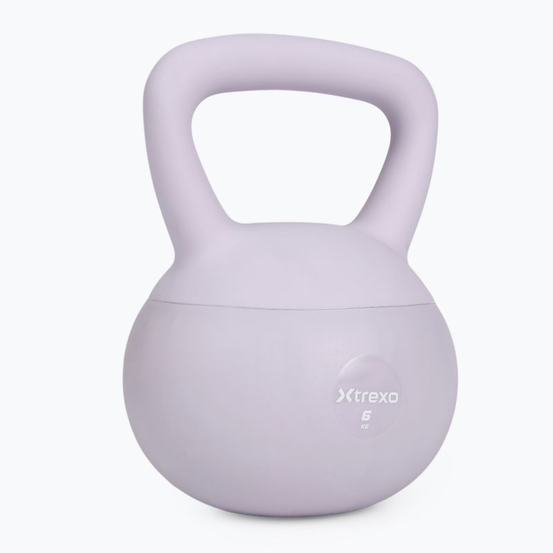 Kettlebell SOFT XTREXO 6 kg viola 7