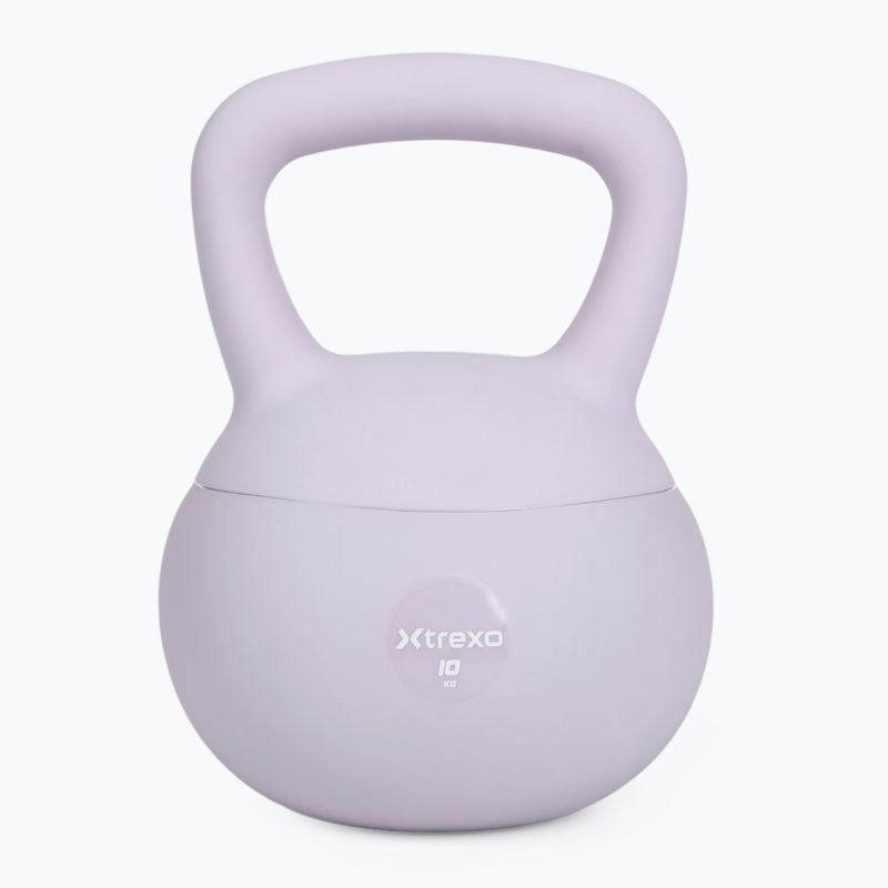 Kettlebell morbido XTREXO 10 kg purple