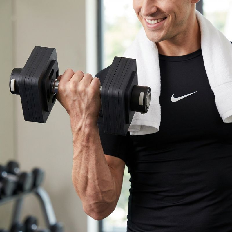 Manubrio regolabile XTREXO 15 kg black 3