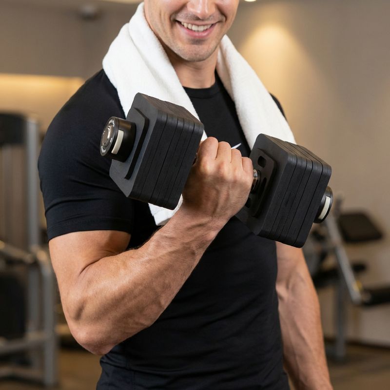 Manubrio regolabile XTREXO 23 kg black 3