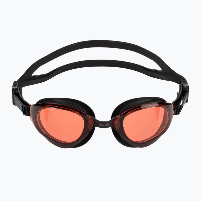 Occhialini da nuoto AQUASTIC Isti black 8