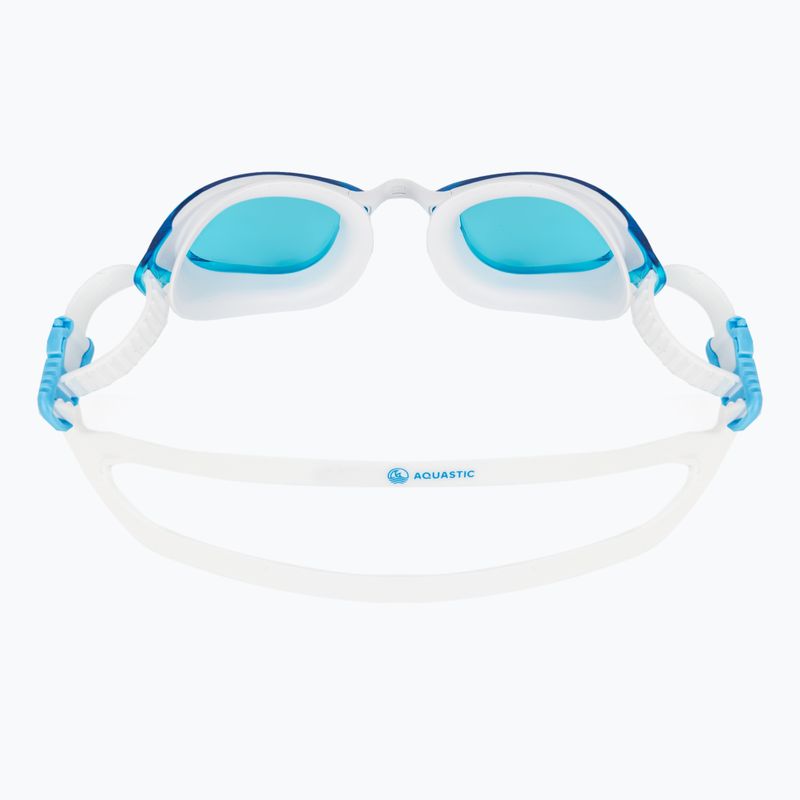 Occhialini da nuoto AQUASTIC Isti white 8