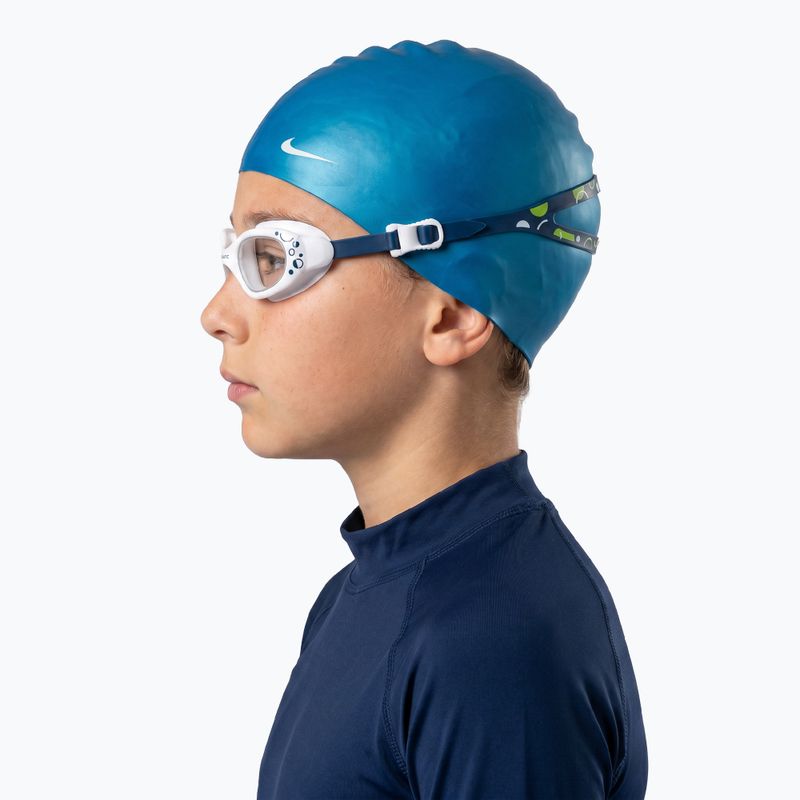 Occhialini da nuoto per bambini AQUASTIC Spinny blue 3