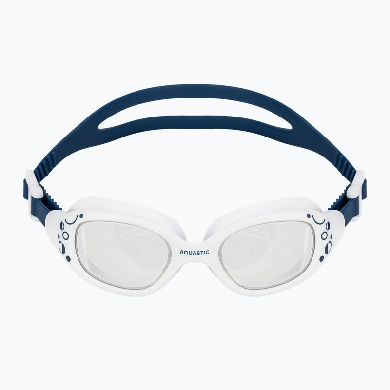 Occhialini da nuoto per bambini AQUASTIC Spinny blue 8