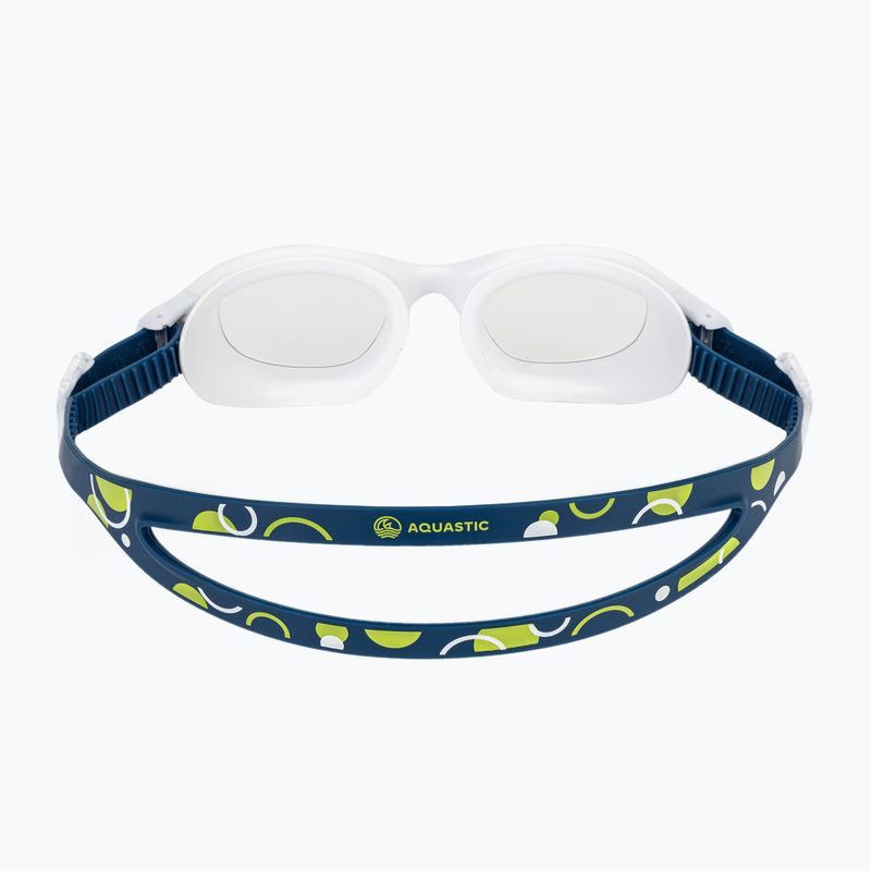 Occhialini da nuoto per bambini AQUASTIC Spinny blue 10