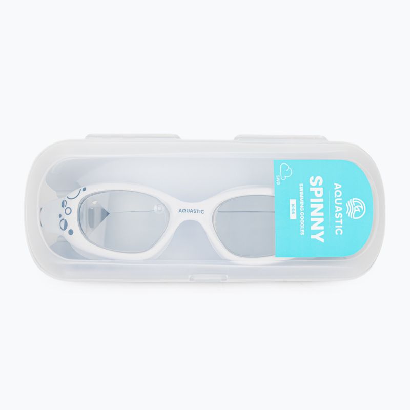 Occhialini da nuoto per bambini AQUASTIC Spinny blue 11