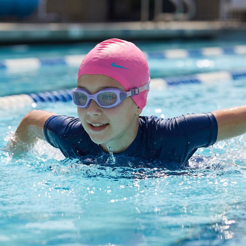 Occhialini da nuoto per bambini AQUASTIC Spinny purple 6