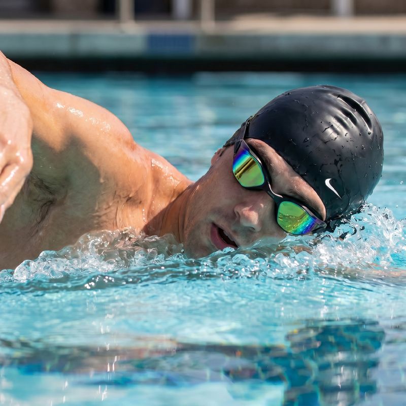 Occhialini da nuoto AQUASTIC Micta black 10