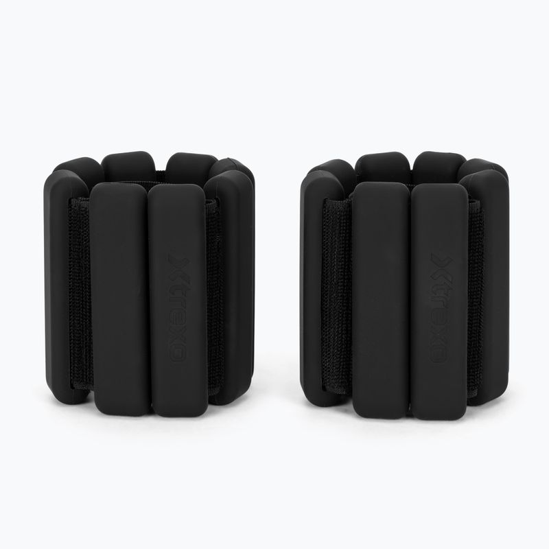 Pesi per caviglie e polsi XTREXO SCULPT 2 x 1.5 kg nero