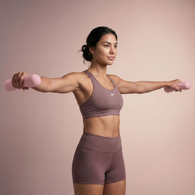 Set di manubri XTREXO SCULPT 2 x 1 kg rosa 3