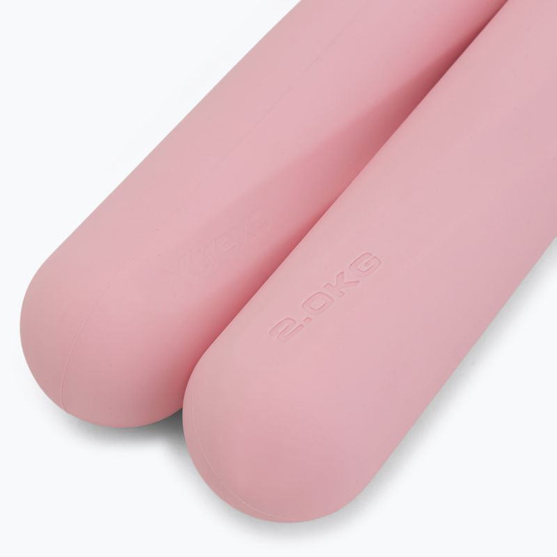 Set di manubri XTREXO SCULPT 2 x 2 kg pink 5