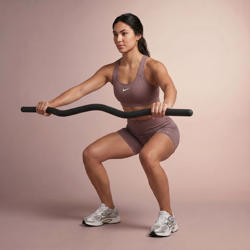 Bilanciere curvo XTREXO SCULPT 110 cm nero 3