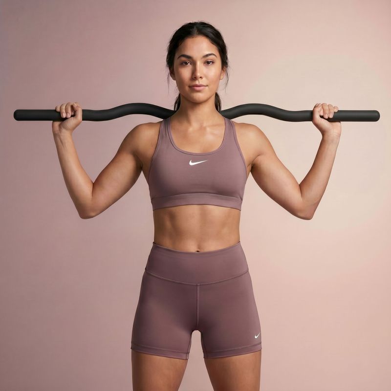 Bilanciere curvo XTREXO SCULPT 110 cm nero 4