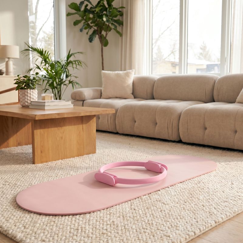 Cerchio per pilates XTREXO SCULPT rosa 6