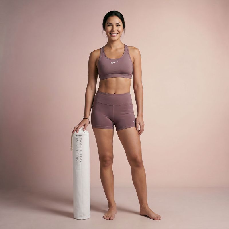 Tappetino per esercizi e yoga XTREXO SCULPT arrotondato 183 x 61 cm nero 12