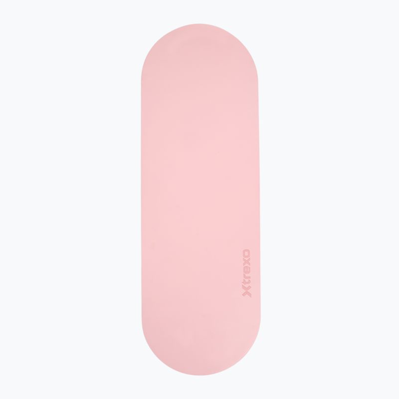 Tappetino per yoga e allenamento XTREXO SCULPT rounded 183 x 61 cm pink
