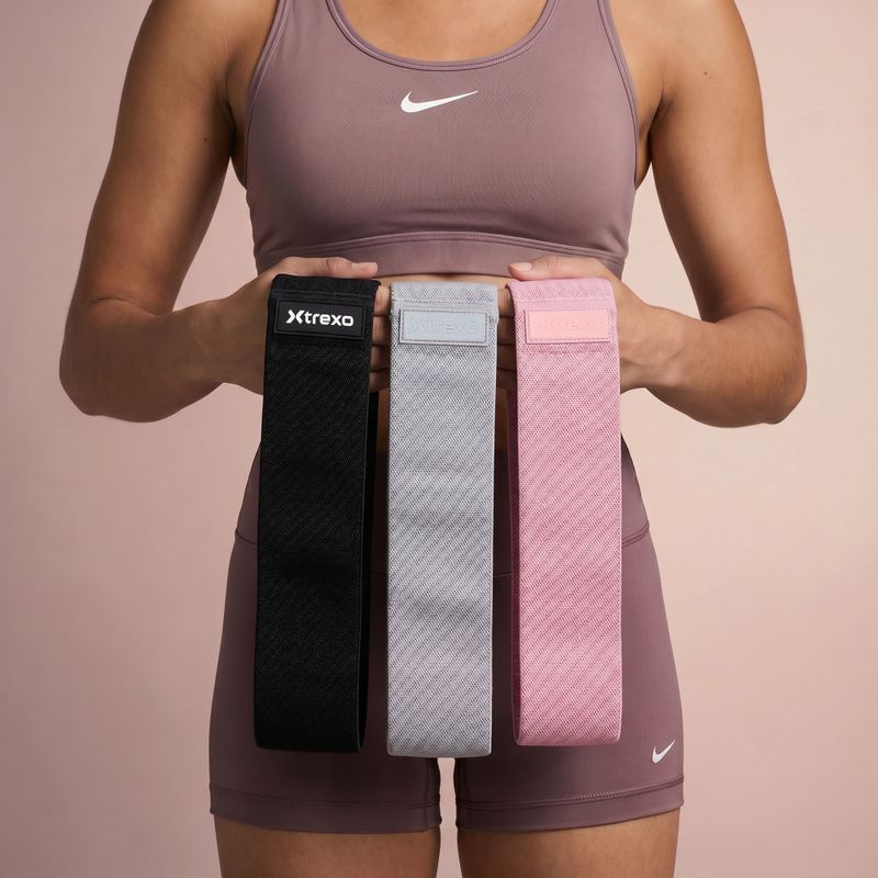 Set di bande di resistenza XTREXO SCULPT colorato 5