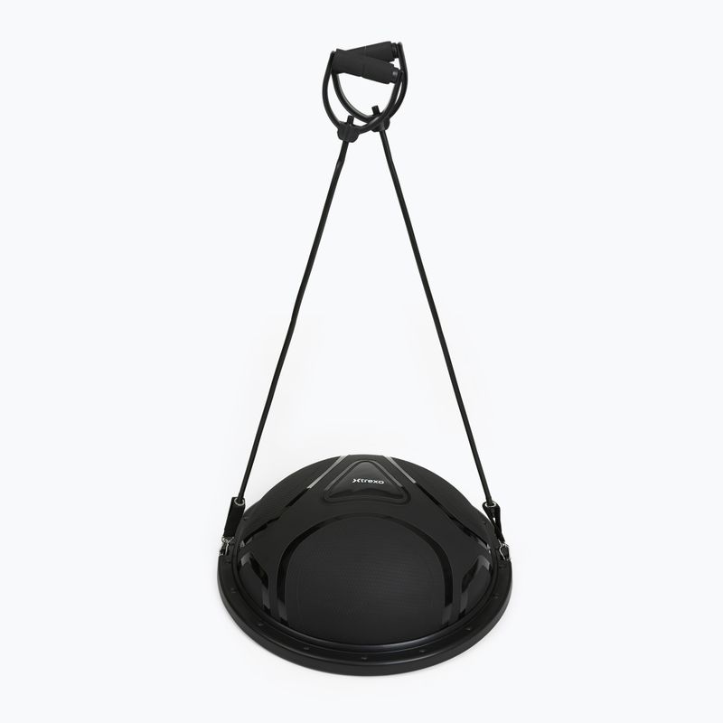 Palla da ginnastica XTREXO proFIT with bands black 8