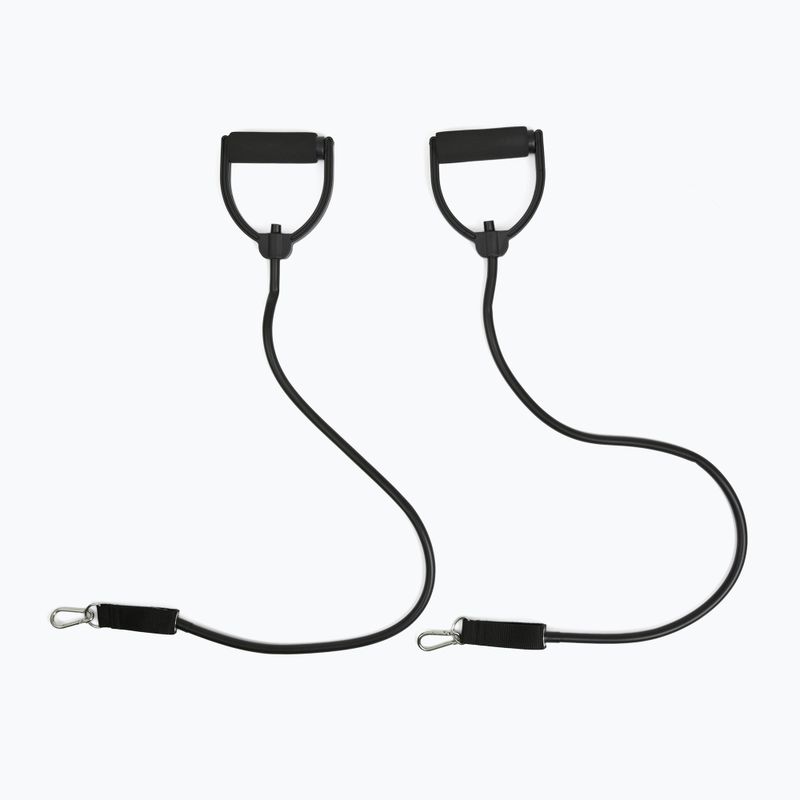 Palla da ginnastica XTREXO proFIT with bands black 10
