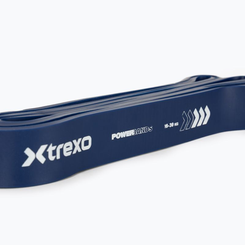 Fascia elastica riabilitativa XTREXO 3/5 navy blue 2