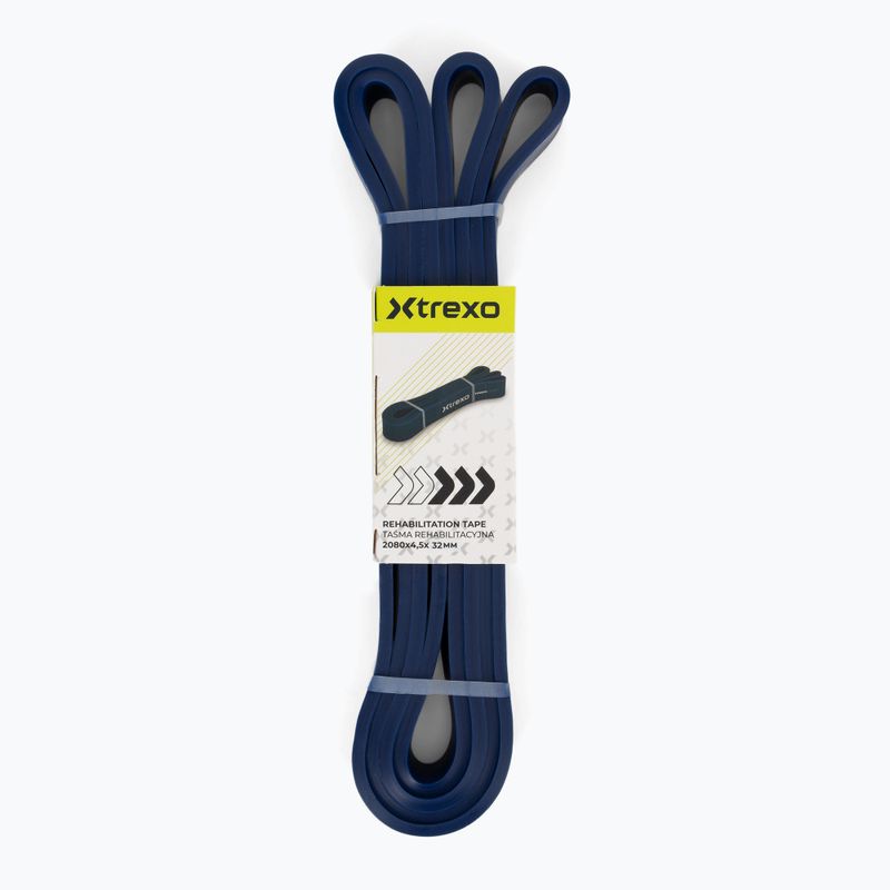 Fascia elastica riabilitativa XTREXO 3/5 navy blue