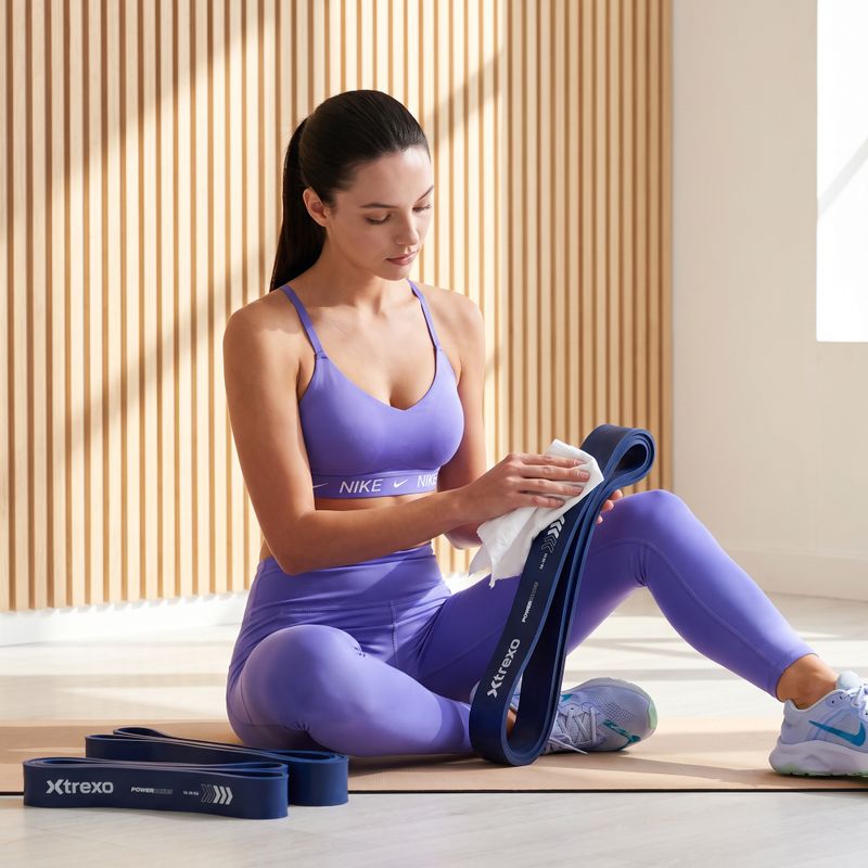 Fascia elastica riabilitativa XTREXO 3/5 navy blue 5