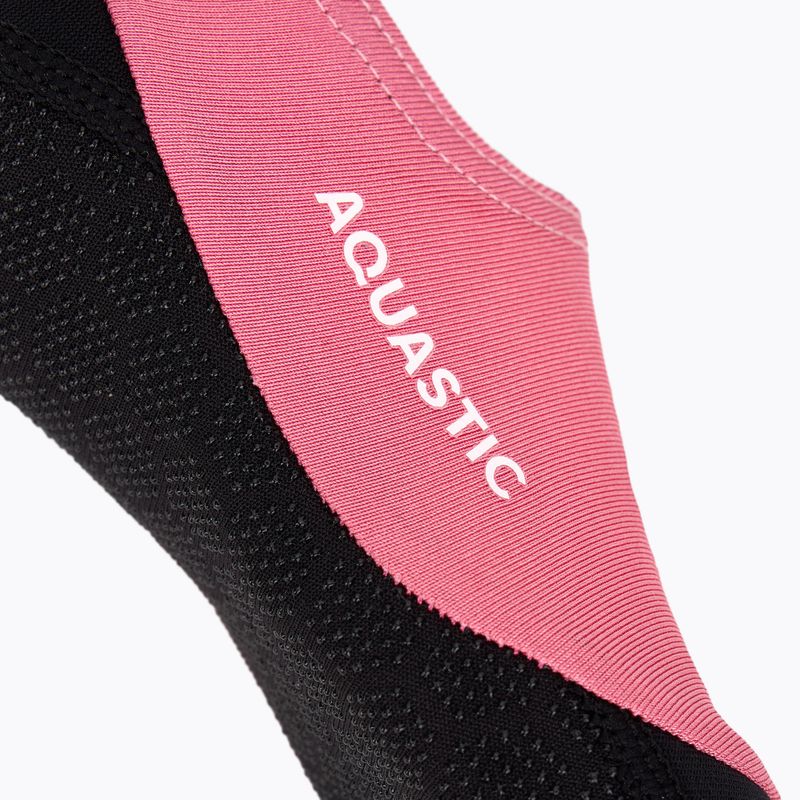 Calze da piscina per bambini AQUASTIC Seavie Antiscivolo rosa 5