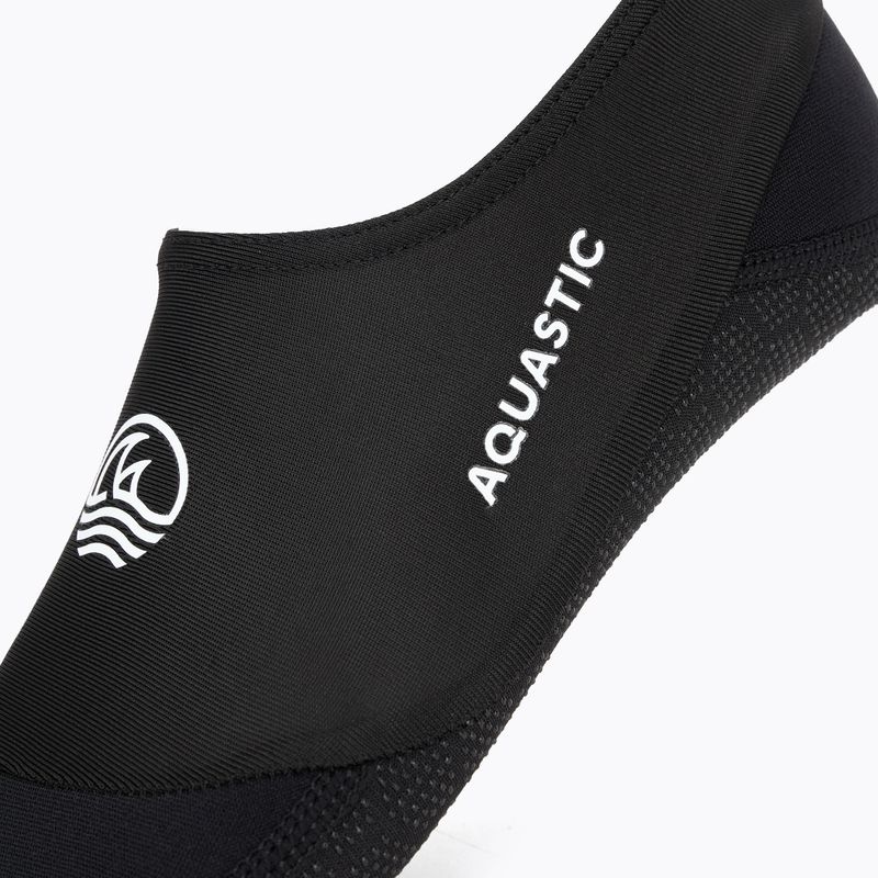 AQUASTIC Seavie Calze da piscina antiscivolo nere 5
